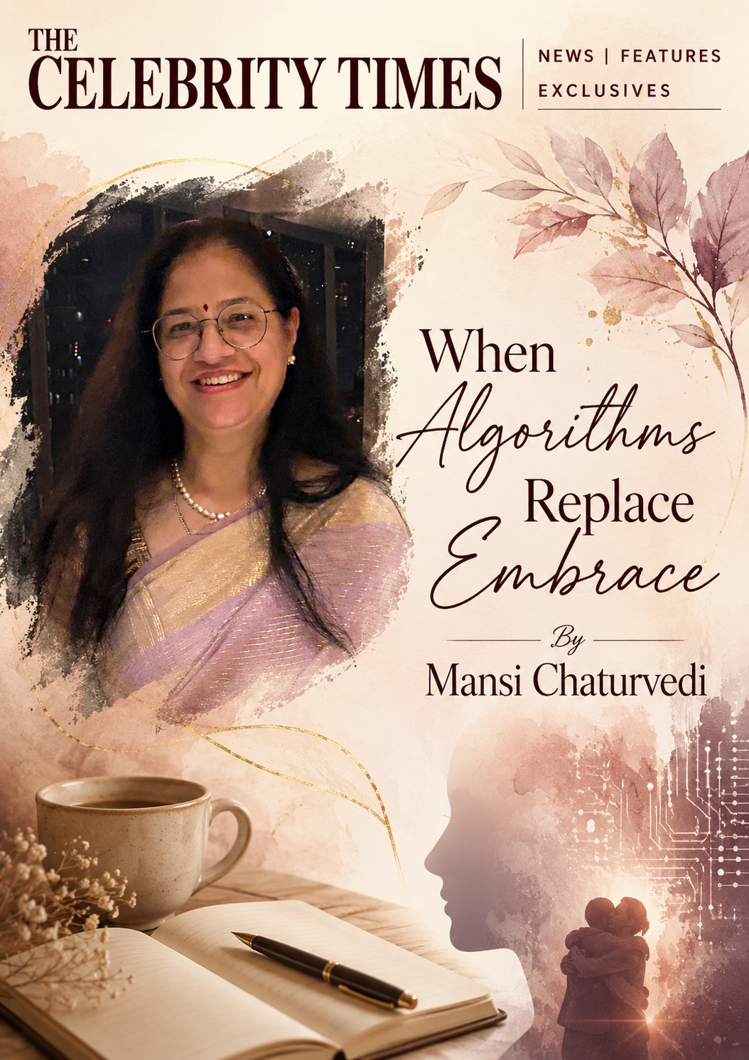 When Algorithms Replace Embrace, an opinion piece by Mansi Chaturvedi, featured through Ink and Ideas Publication House
