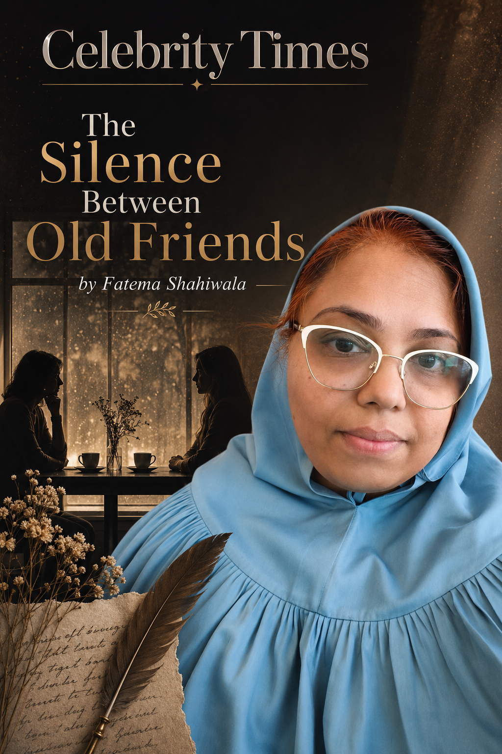 The Silence Between Old Friends, a personal essay by Fatema Shahiwala, featured through Ink and Ideas Publication House